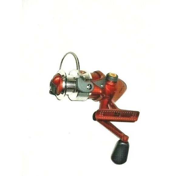South Bend Eclipse ES-110 Spinning Reel Fresh Water Fishing Rust Color New - Picture 3 of 3